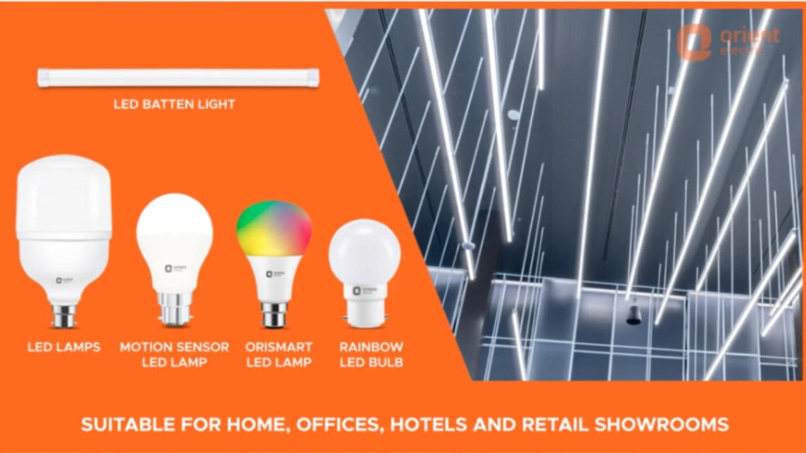 Orient Electricals banner 1